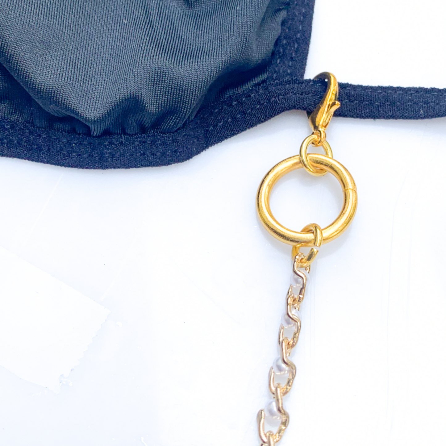 The Jean Pearl Mask Chain