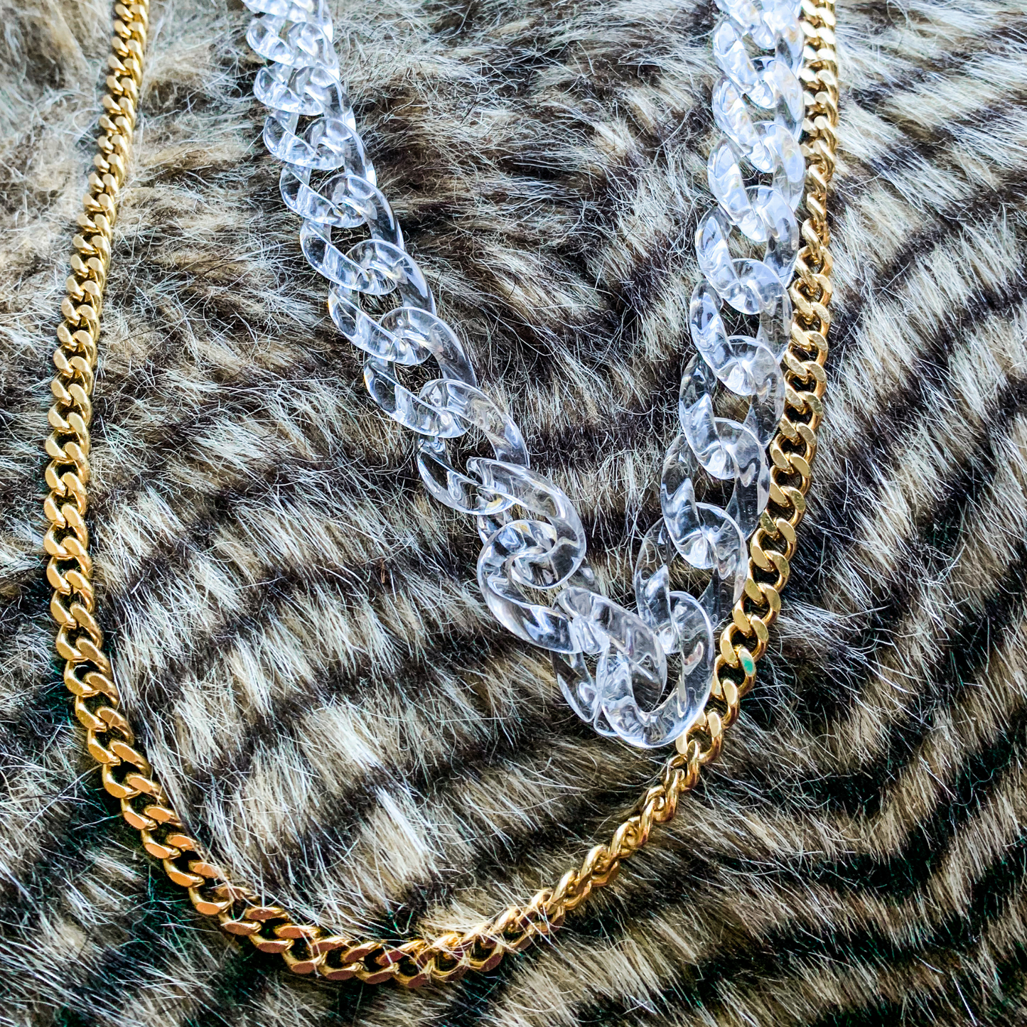 Clear + Classic Mask Chain