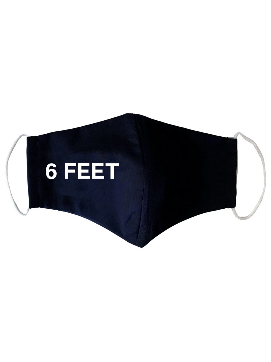6 Feet Face Mask