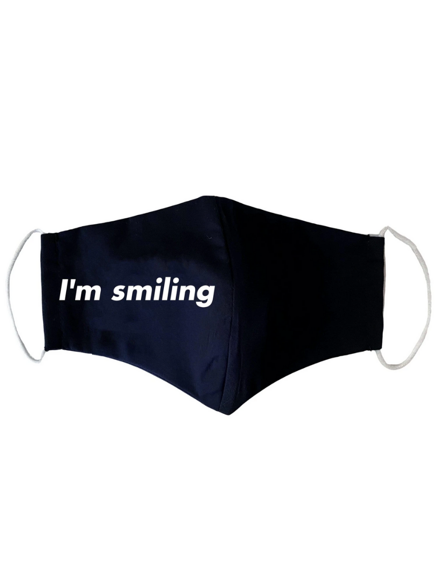 I'm Smiling Face Mask